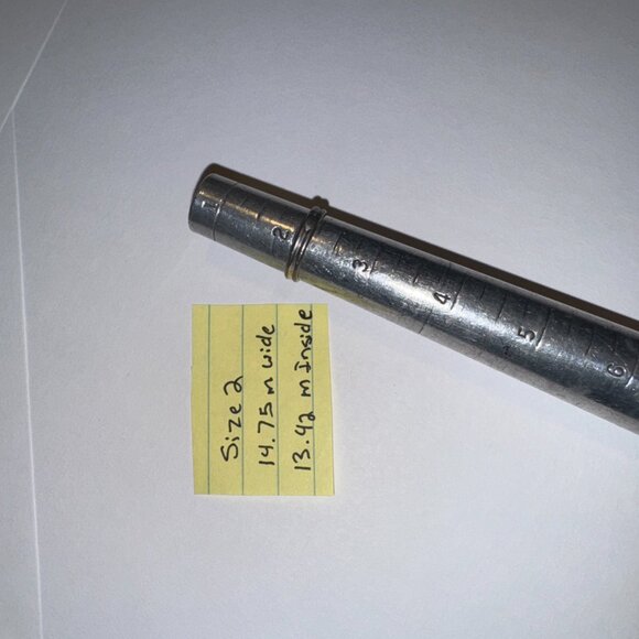 Sterling Silver Thin Double Band Ring, Size 2 - Picture 13 of 15